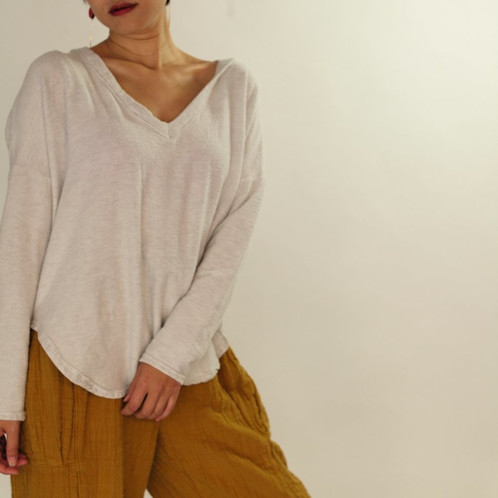 Here And Now White Hoodie